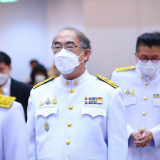 อว. จัดพิธีถวายพระพรชัยมงคลและพิธีถวายสัตย์ปฏิญาณเพื่อเป็นข้ ... Image 8